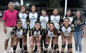 Logran selectivos del campus Navojoa primer lugar en Liga Municipal de Voleibol