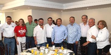 Hermano del Gobernador de Morena en Baja California Sur, junto a 24 agrupaciones de la sociedad civil de Cajeme, se suman a Beltrones