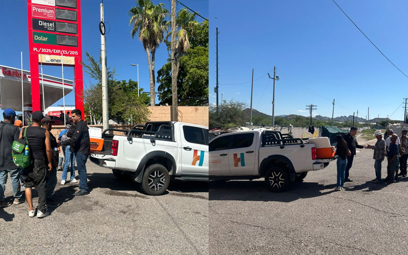 Hermosillo mantiene Operativo de Hidratación ante temperaturas con sensación térmica superior a 45 grados