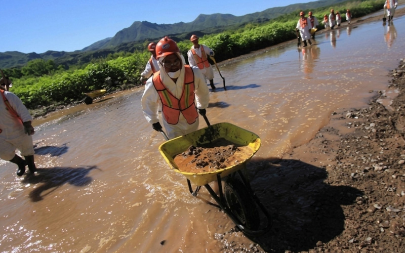 Inicia remediación ambiental del Río Sonora para retirar 100 mil toneladas de suelo contaminado