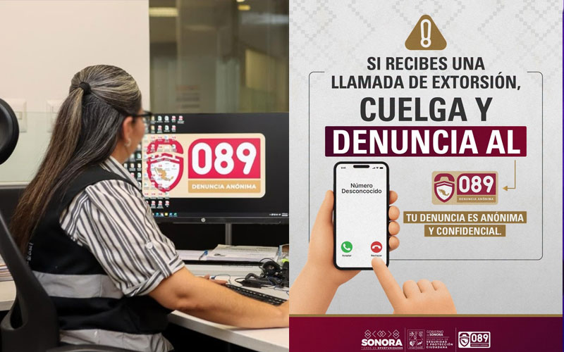 Reportan 228 intentos de extorsión telefónica durante junio en Sonora