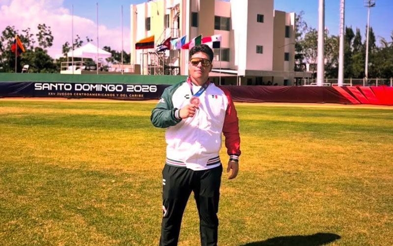 Estudiante de la UES gana bronce con México en los Juegos Centroamericanos y del Caribe