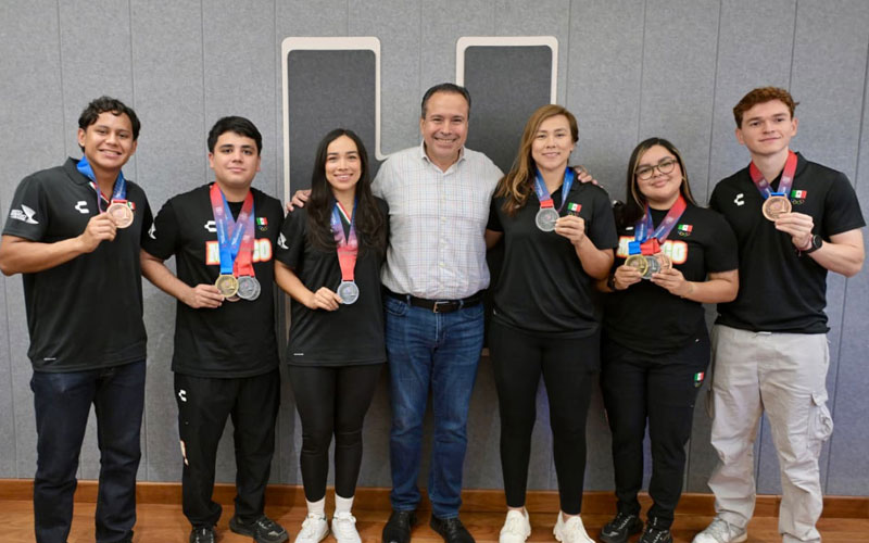 Reconoce Hermosillo a medallistas de los Juegos Centroamericanos y refrenda apoyo al talento deportivo