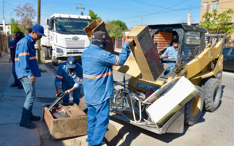 Ayuntamiento de Hermosillo retira más de mil 300 toneladas de cacharros en 49 jornadas