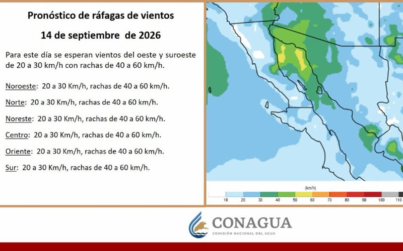 Persistirán lluvias y tormentas por efectos del monzón de verano en Sonora