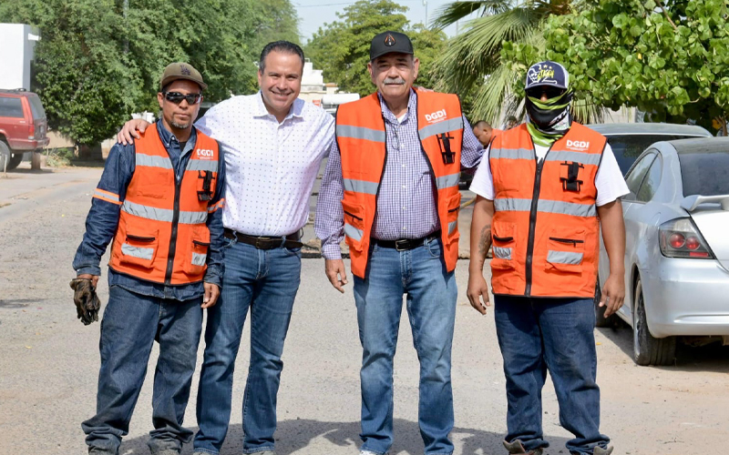 Suman 60 colonias atendidas con programa intensivo de bacheo en Hermosillo