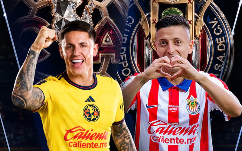 América busca romper ante Chivas una racha de siete clásicos sin ganar en Liga MX