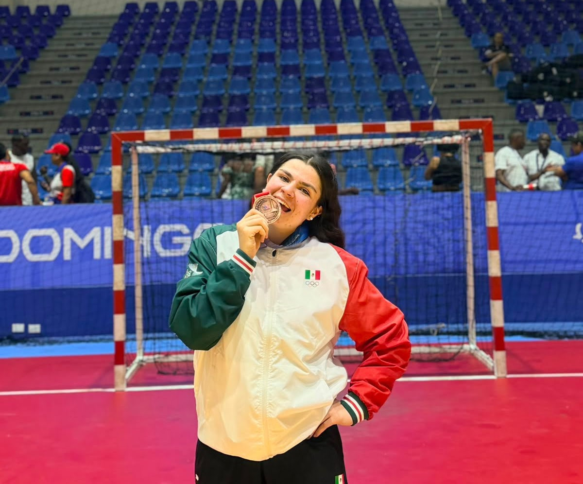 Sonorense Gemma Leal gana bronce con México en handball de los Juegos Centroamericanos