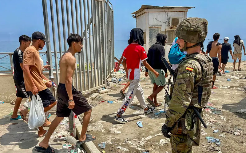 Unión Europea respaldará a España para reforzar la frontera de Ceuta