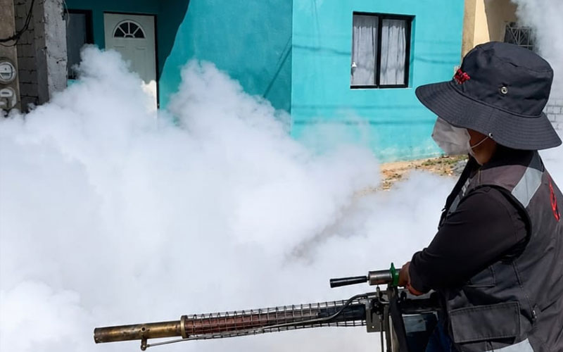 Sonora fumiga más de 71 mil hectáreas para combatir el dengue