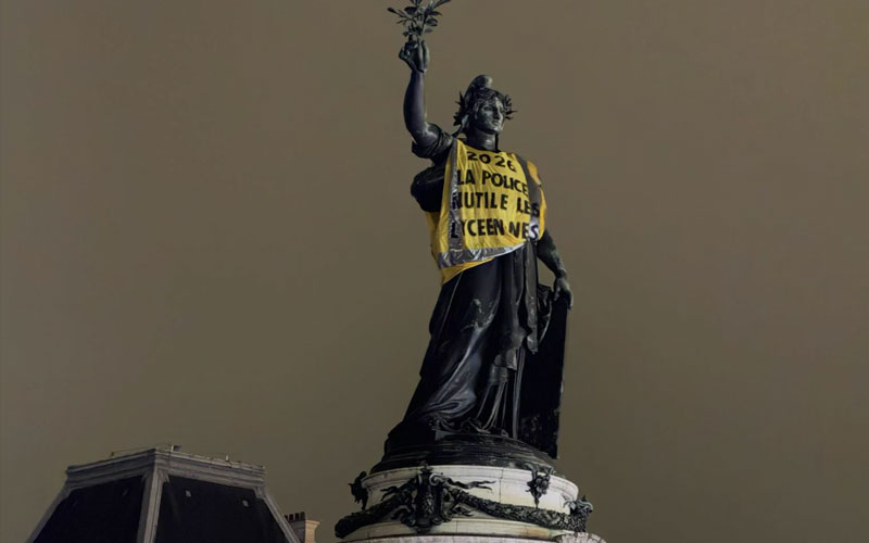Francia desplegará militares ante nuevas protestas y mantiene toques de queda en París