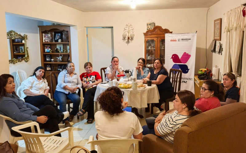 Mujeres líderes de Lomas de Madrid se suman a la prevención del delito en Hermosillo