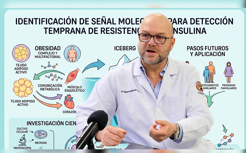 Obesidad, una enfermedad compleja que puede anticipar alteraciones metabólicas: investigador de Unison