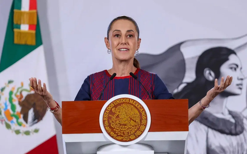 Sheinbaum afirma que no hay represión del Estado en México