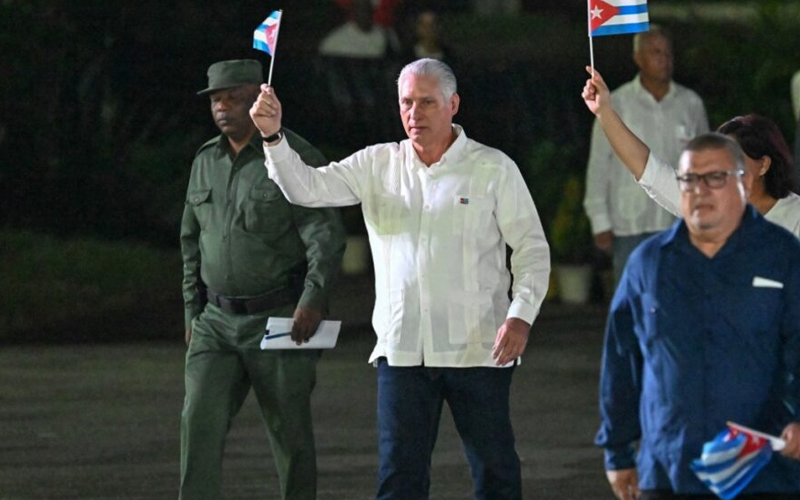 Díaz-Canel acusa a Estados Unidos de intentar “apropiarse” de Cuba