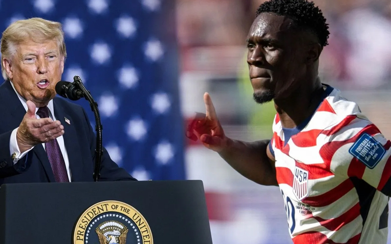 Trump admite que pidió a la FIFA revisar la expulsión de Balogun en el Mundial 2026
