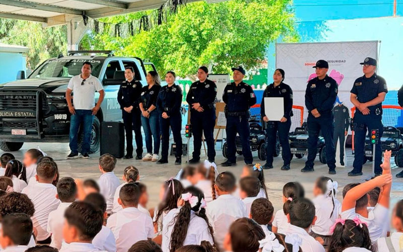 Niñas y niños de Puerto Peñasco se suman como Promotores por la Paz para prevenir la violencia