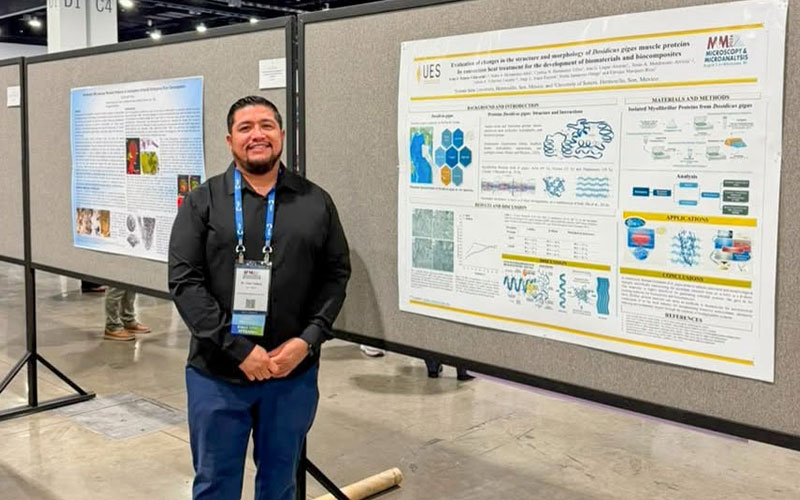 Investigadores de la UES presentan avances en semiconductores y biotecnología en congreso internacional