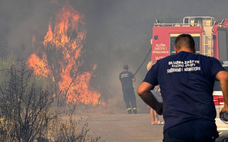 Incendios forestales azotan Bélgica, Grecia y Francia en medio de un verano extremo