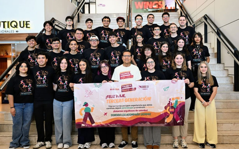 30 jóvenes sonorenses viajan a Taiwán para fortalecer su formación tecnológica