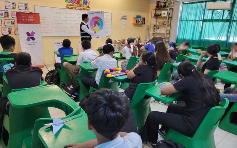 Refuerzan prevención de la violencia en escuelas de Álamos, Cajeme y Nacozari