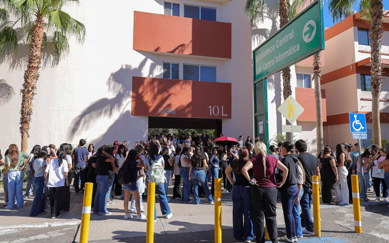 Unison participa en el Segundo Simulacro Nacional 2026 con evacuación de 4,982 universitarios