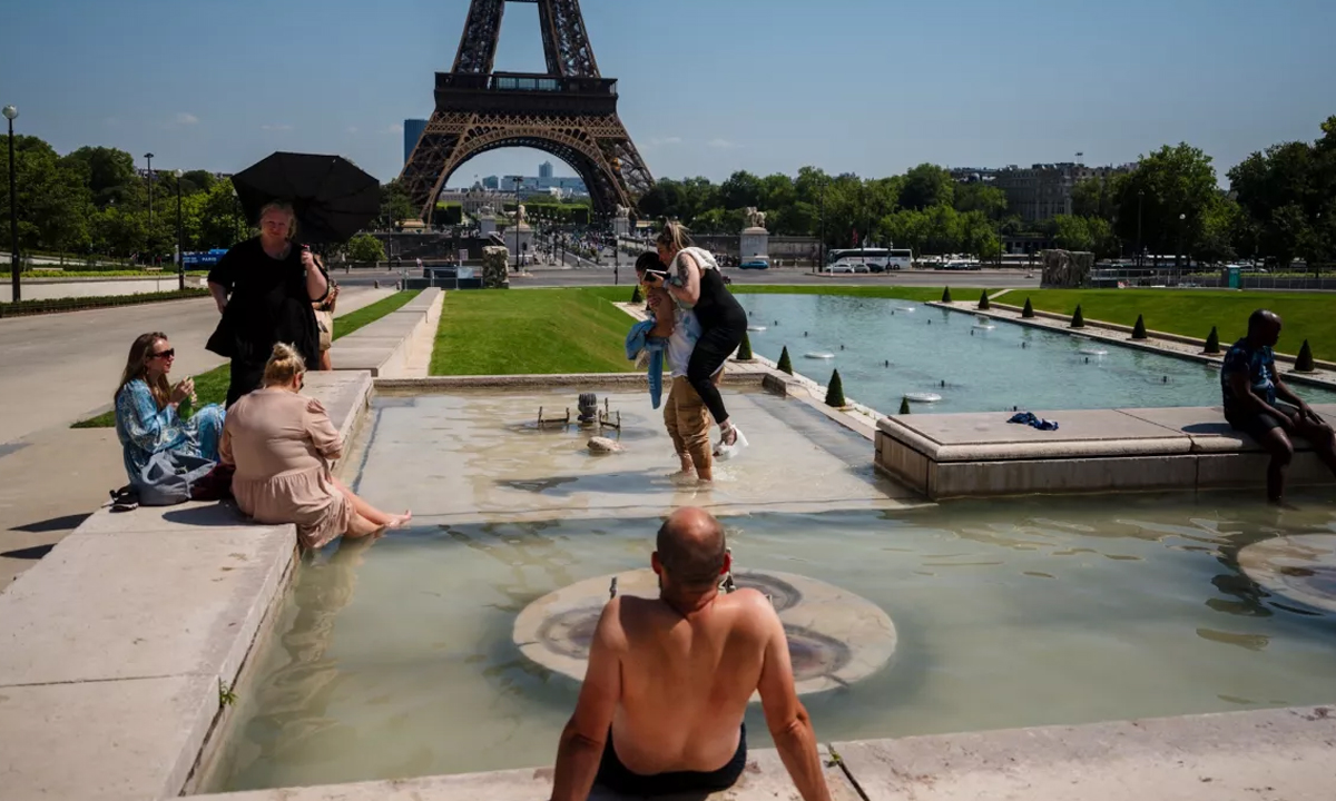 Francia registra su día más caluroso y Europa enfrenta una ola de calor extrema