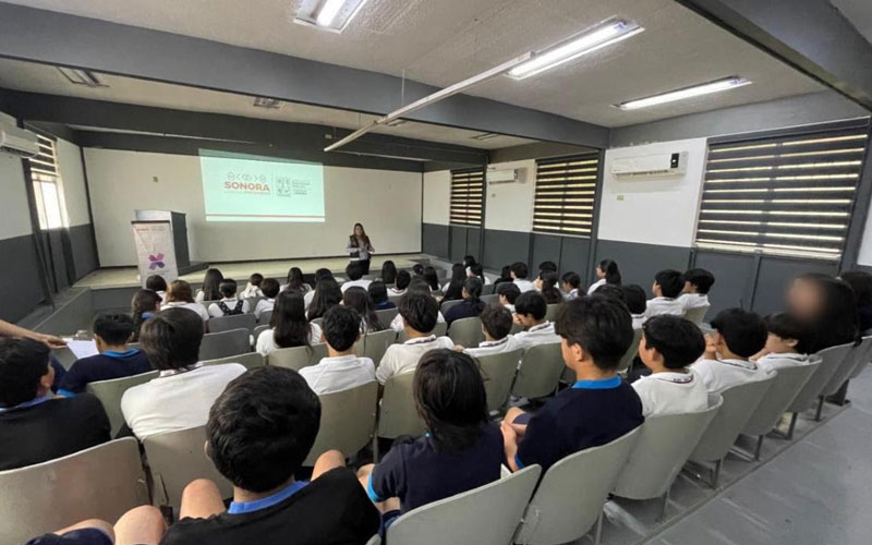 C5i Sonora lleva herramientas de prevención y seguridad a escuelas