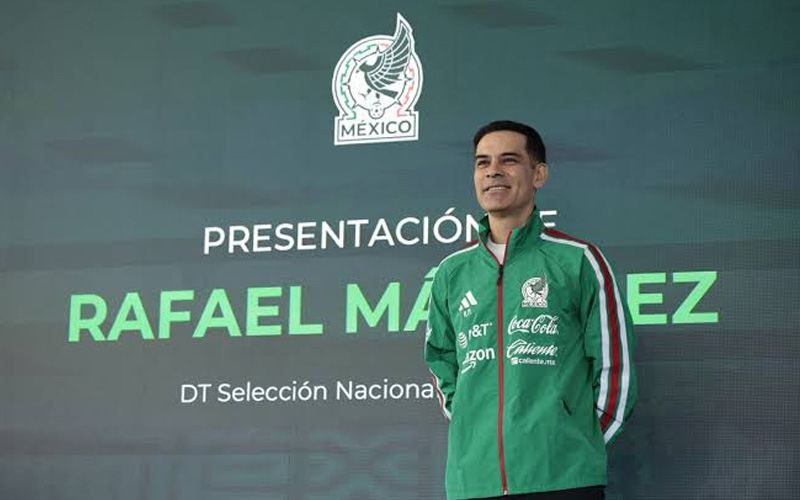 Davino respalda a Rafael Márquez rumbo al Mundial 2030 pese a debut sin victorias