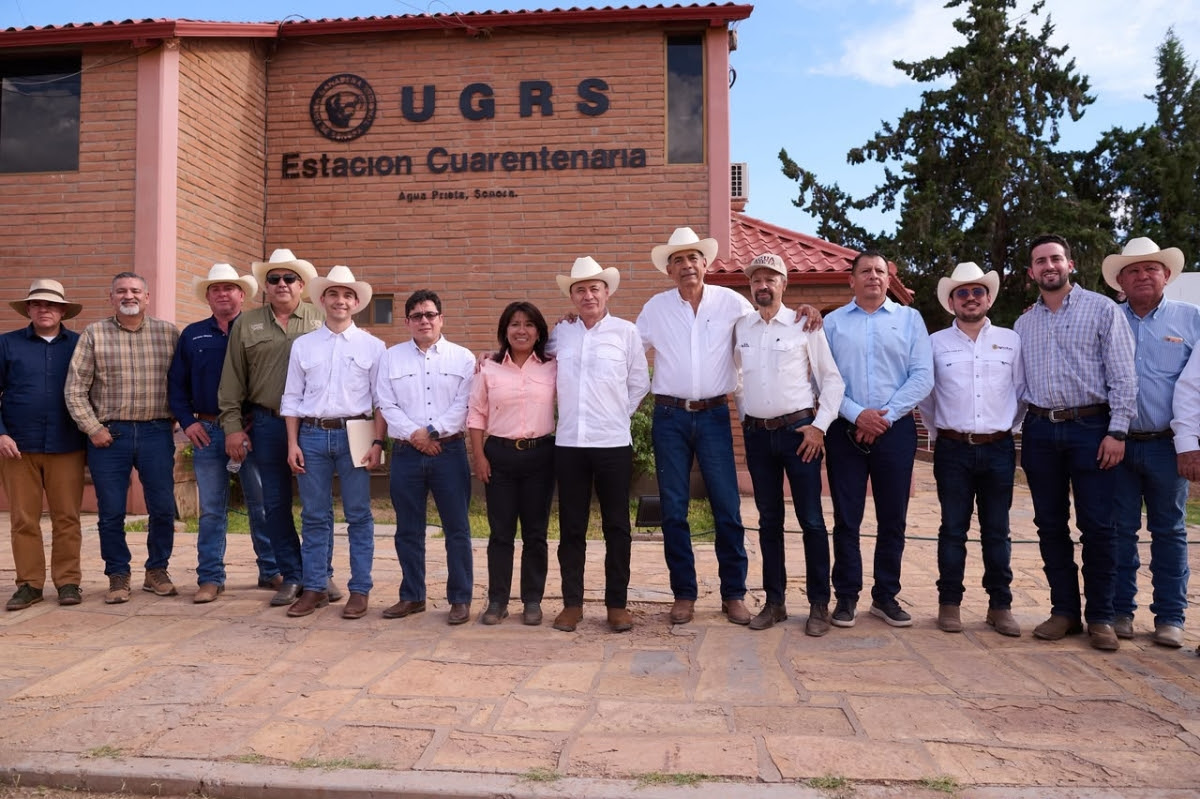 Alfonso Durazo supervisa la reapertura ganadera en Agua Prieta