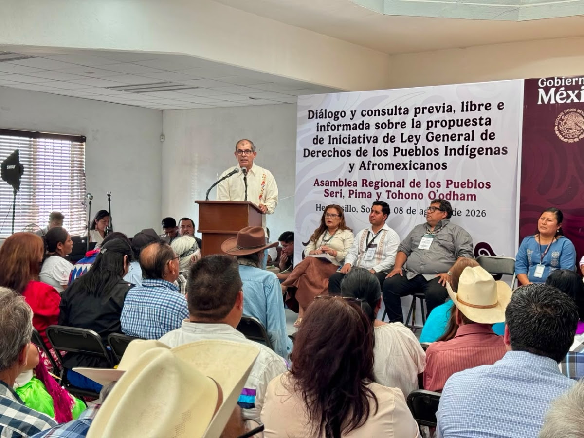 Inician en Sonora consultas indígenas sobre propuesta de Ley de Derechos de Pueblos Indígenas y Afromexicanos