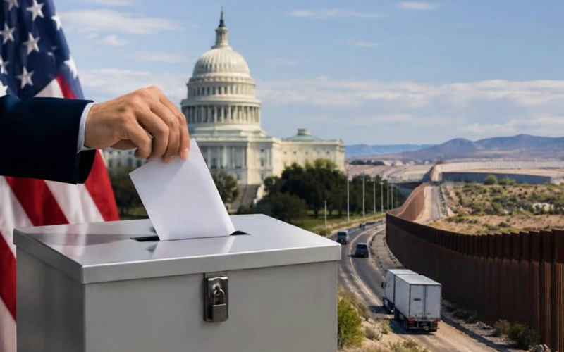 Elecciones intermedias en EU ponen en juego el control del Congreso y elevan la tensión política