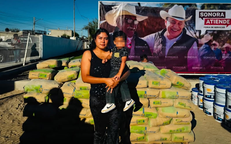 Impulsan mejoramiento y construcción de vivienda para familias de Puerto Peñasco