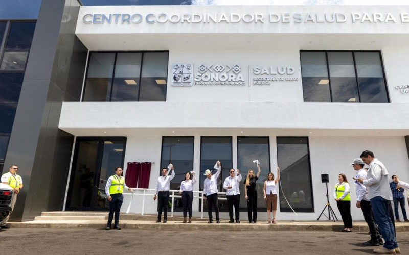 Sonora inaugura el primer Cecosabi del país para coordinar servicios de salud
