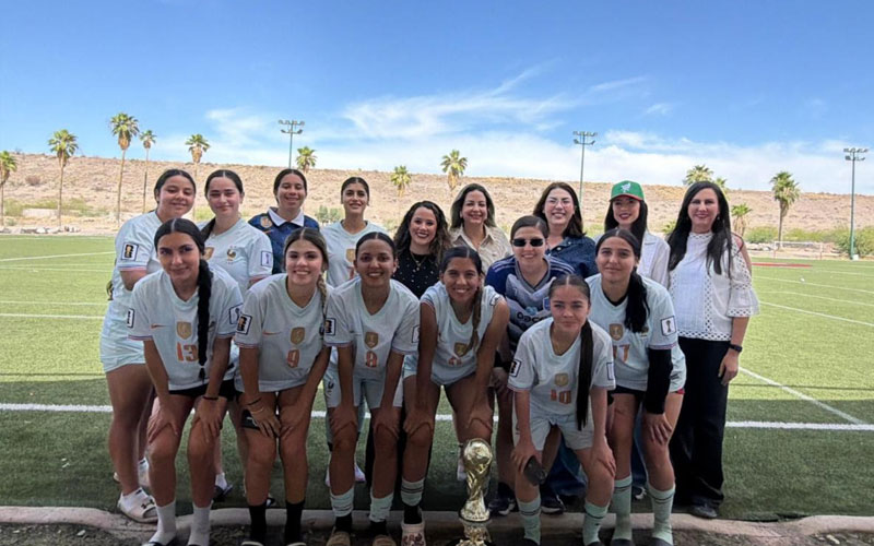 Goldens de Hermosillo ganan torneo estatal del Mundial Social Mujeres Libres