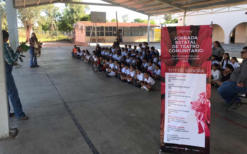 Teatro comunitario llegará a 48 comunidades rurales de Sonora con funciones gratuitas