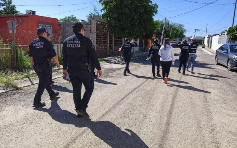  SSPC lleva operativos preventivos a colonias de Hermosillo