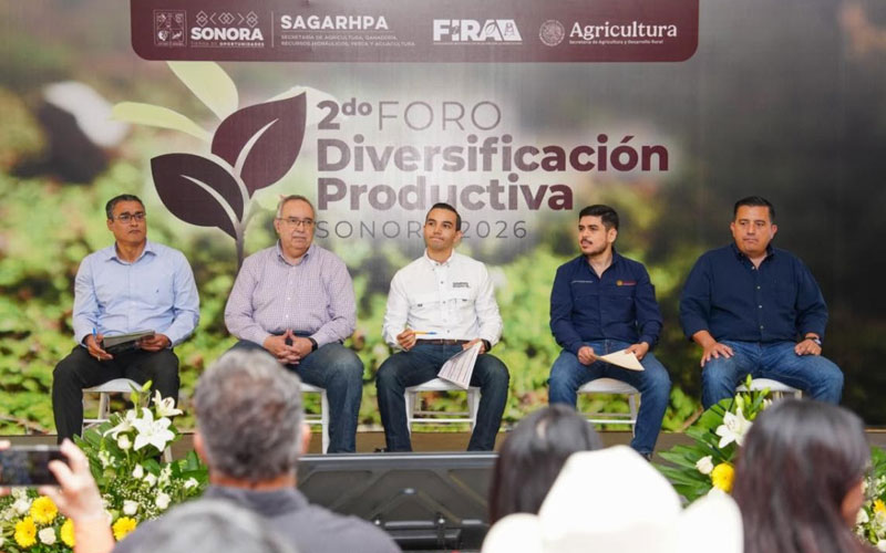 Foro de Diversificación Productiva impulsa nuevas opciones para el campo sonorense