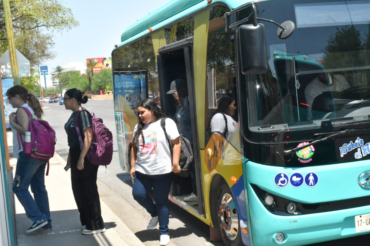 Más de 2 mil universitarios solicitan incorporarse al programa H Bus en Hermosillo