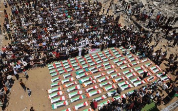 Recuperan 112 cuerpos de víctimas de bombardeo en Gaza ocurrido en 2023