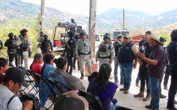 Gobierno retira bloqueos y refuerza acciones de paz en Chilapa, Guerrero